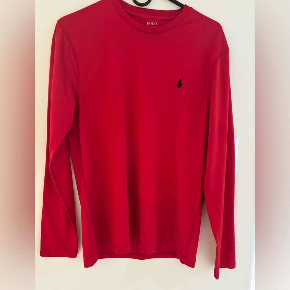 Polo Ralph Lauren Red Crewneck Sweatshirt
